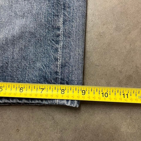 Y2K Levi 501xx Medium Wash Blue‎ denim jorts W32 - Picture 6 of 7